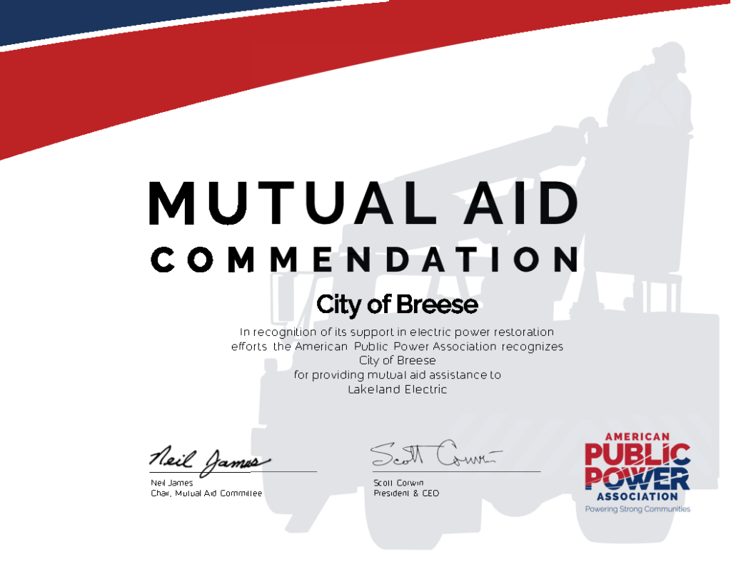 2025 01 10 APPA Mutual Aid Commendation